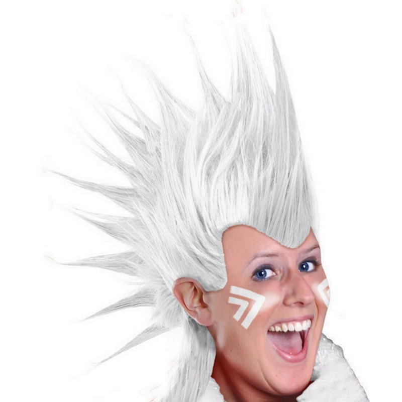 White Mohawk wig – Party House – For all Your Party Needs